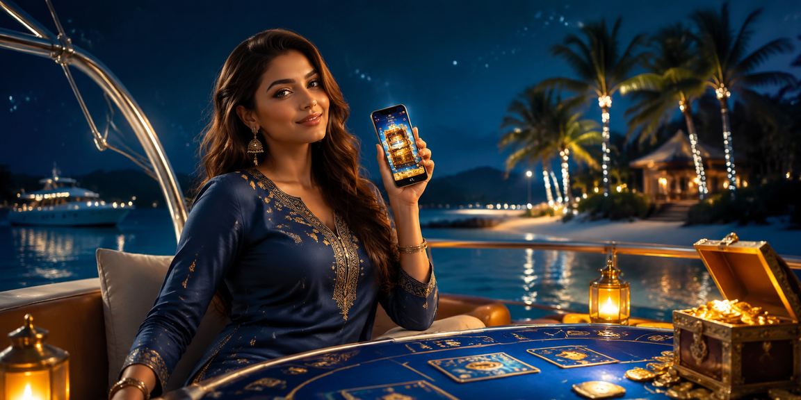 Indian player considering responsible gaming with thoughtful expression